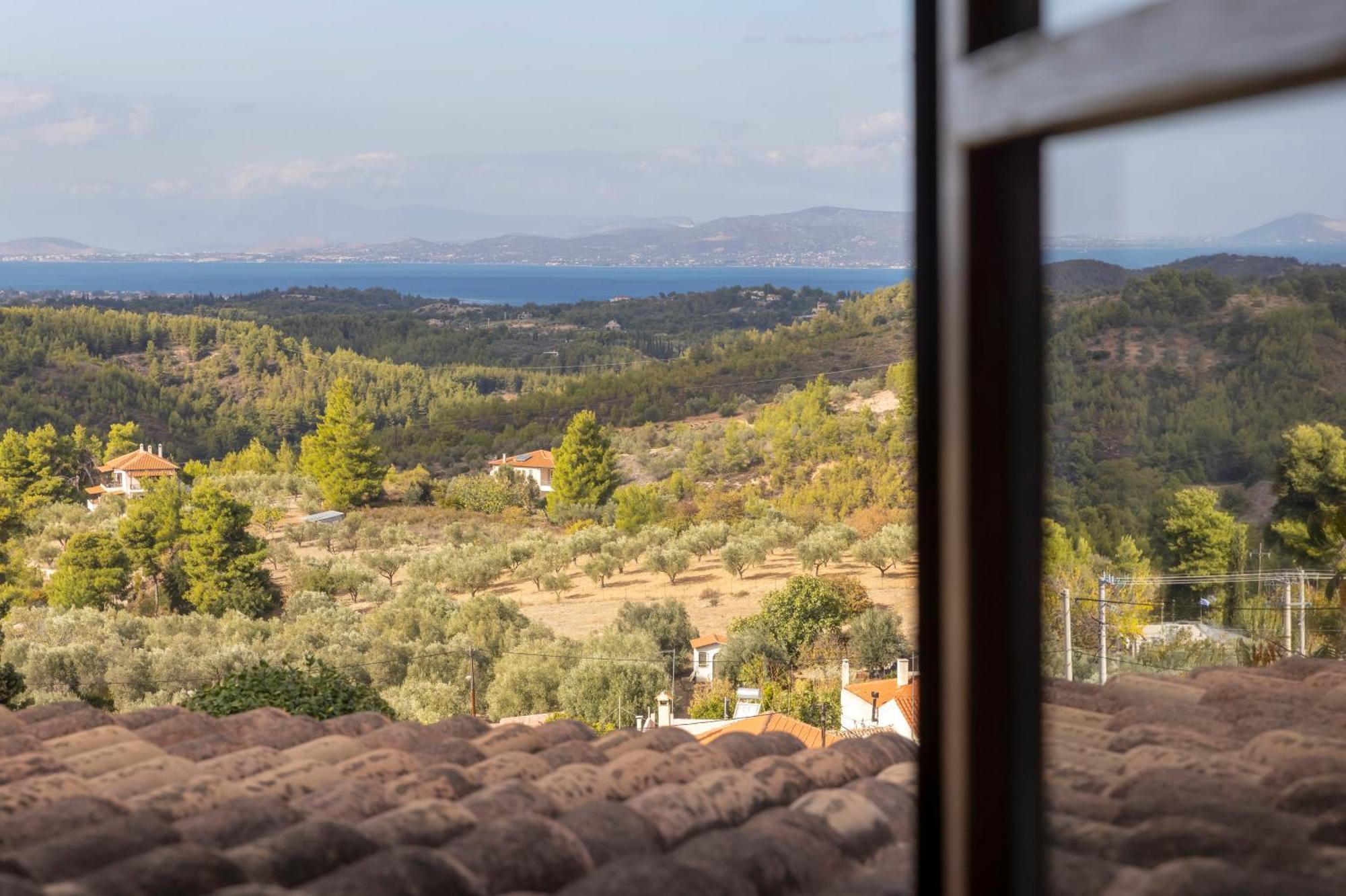 Villa Marrone Splendid Seaview Markopoulon Oropou Exteriér fotografie