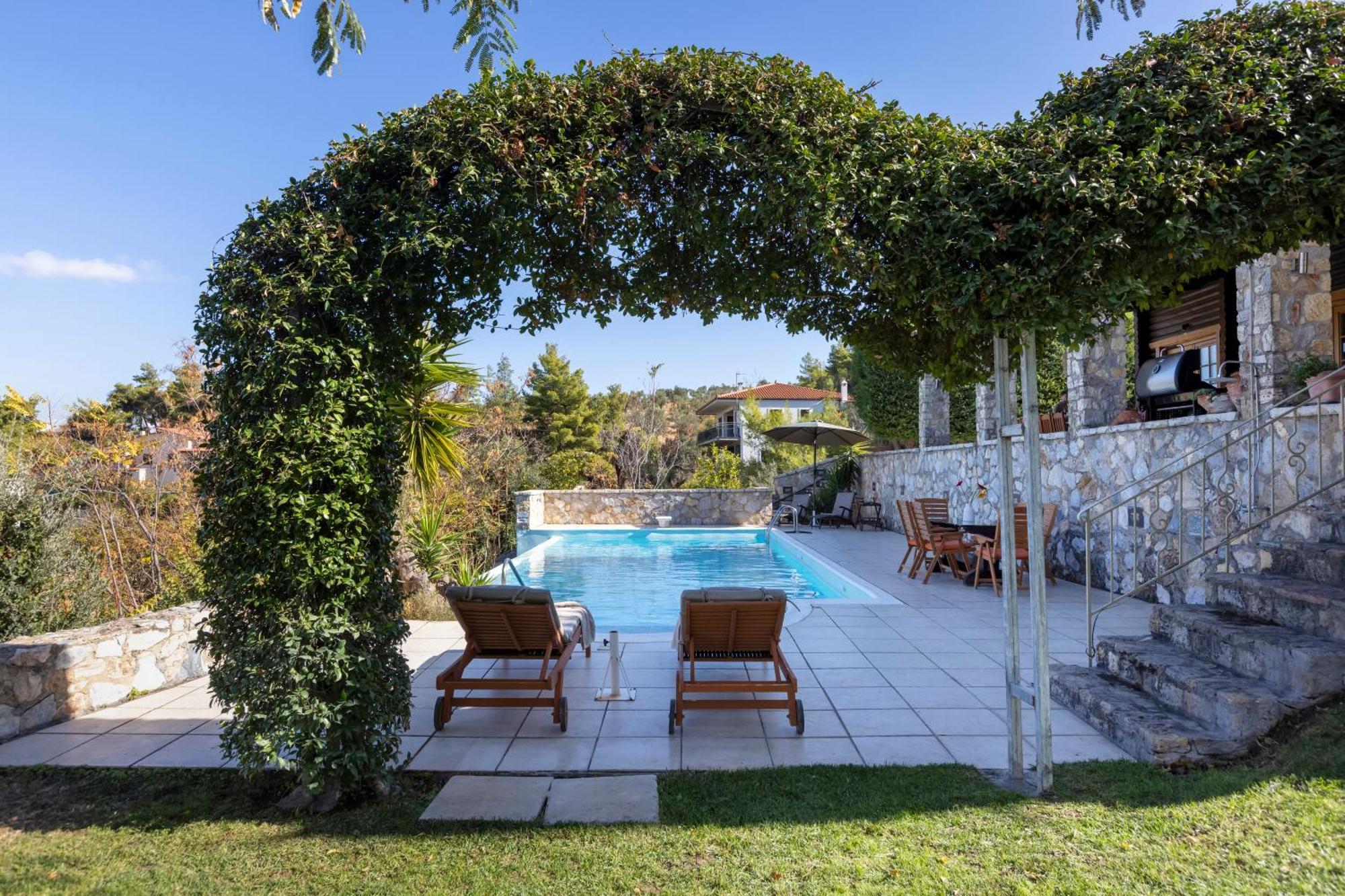 Villa Marrone Splendid Seaview Markopoulon Oropou Exteriér fotografie