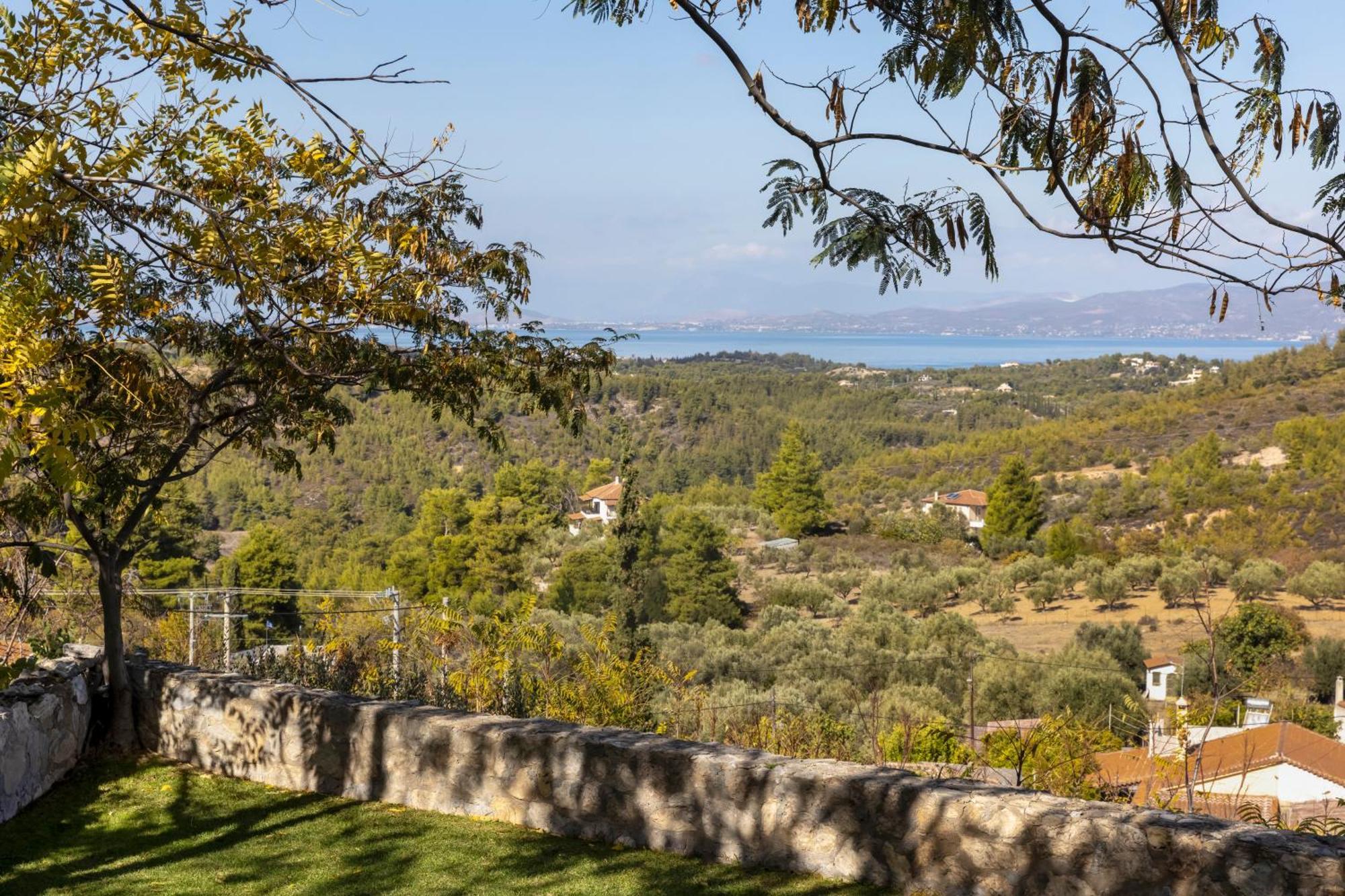 Villa Marrone Splendid Seaview Markopoulon Oropou Exteriér fotografie