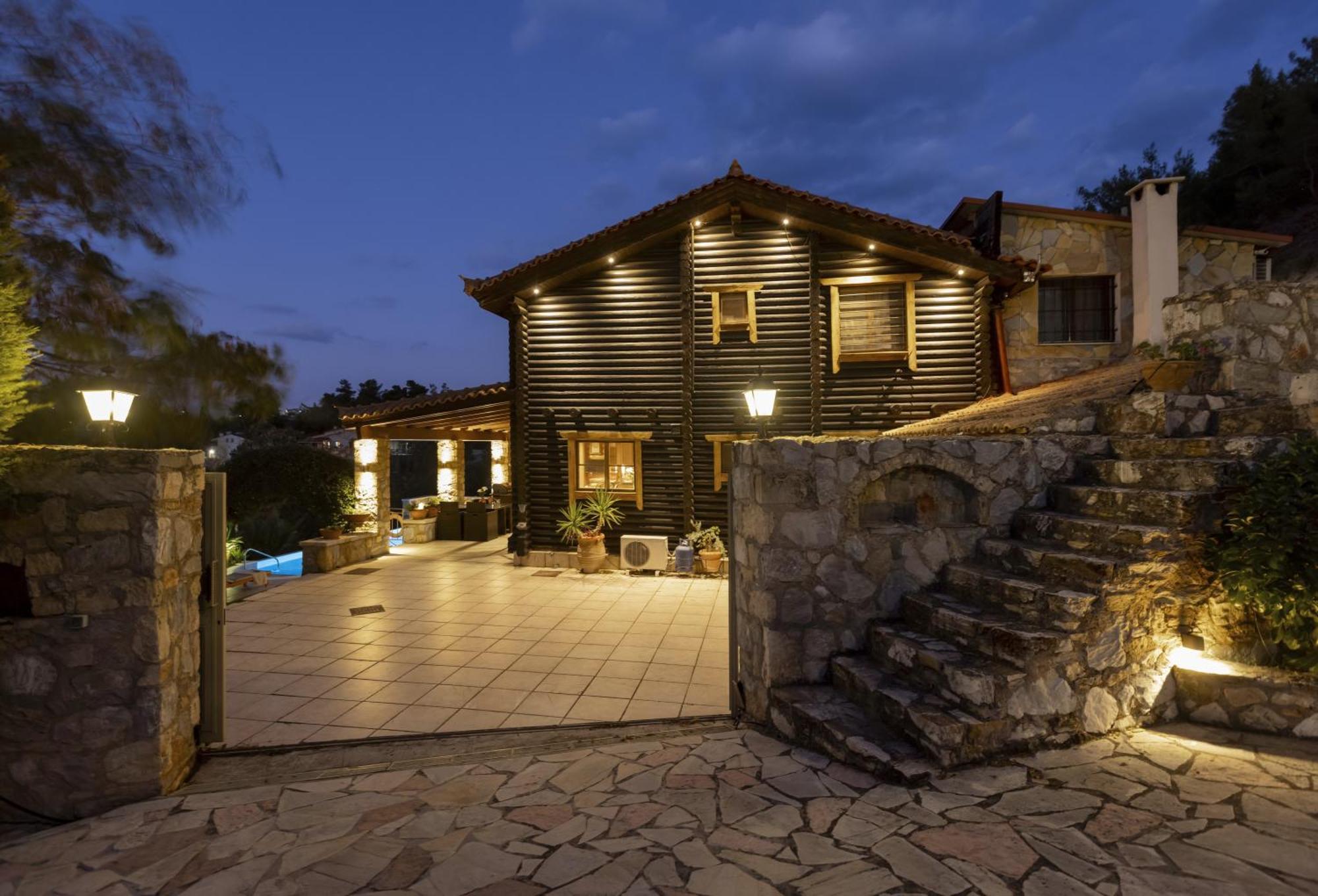 Villa Marrone Splendid Seaview Markopoulon Oropou Exteriér fotografie
