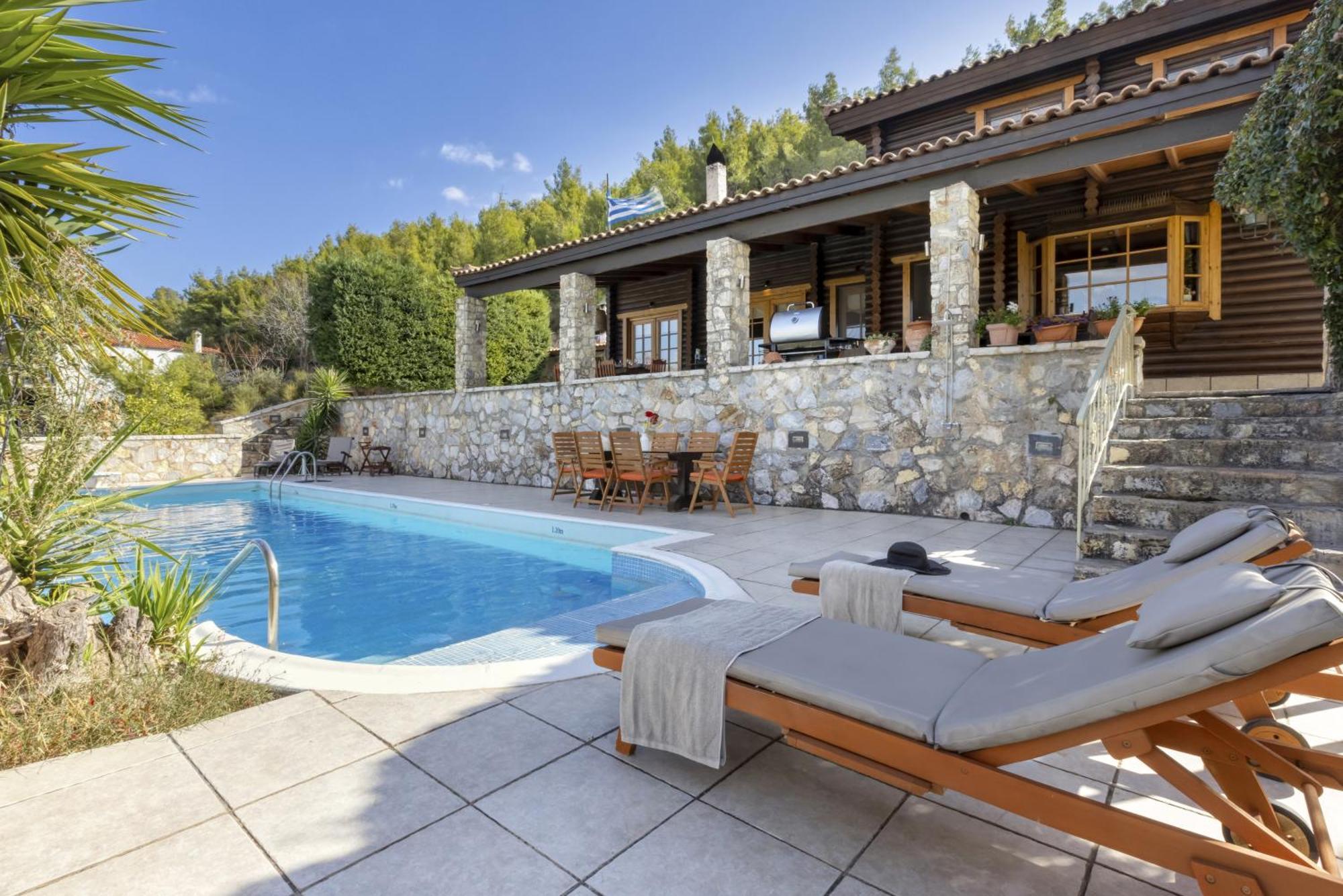 Villa Marrone Splendid Seaview Markopoulon Oropou Exteriér fotografie